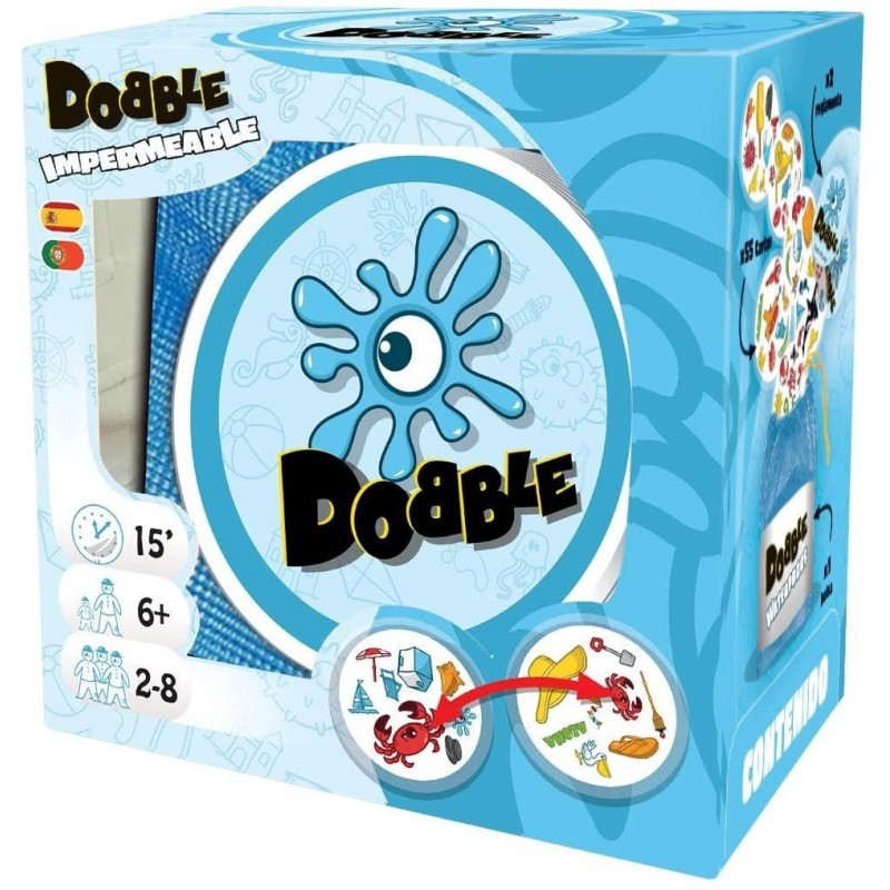 Asmodee - Dobble Waterproof, Juego de...