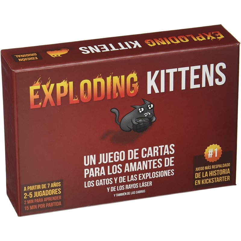 Exploding Kittens- Juego de cartas...