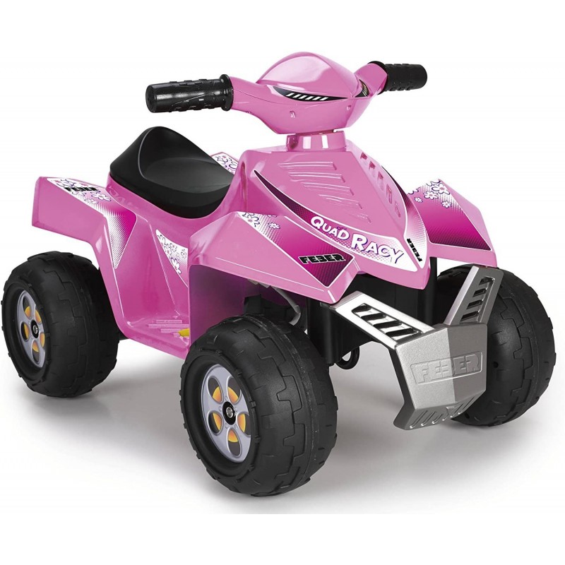 FEBER - Quad Racy 6 V, Color Rosa...