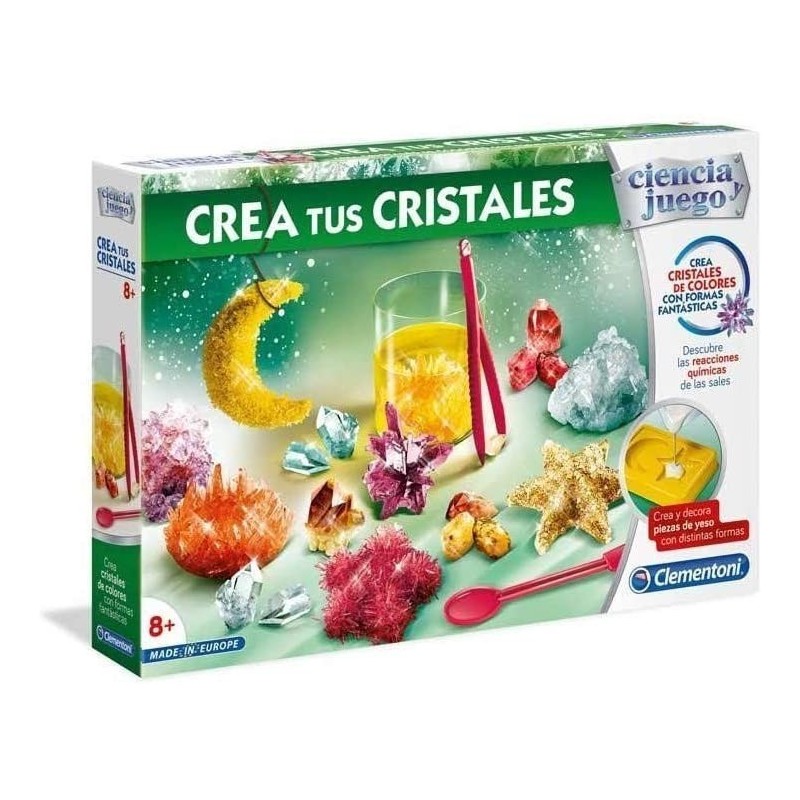 Clementoni - Juego Crea tus cristales...