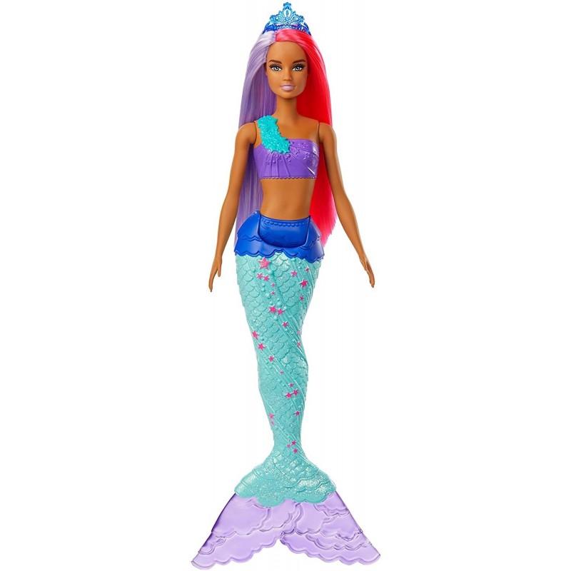 Barbie Dreamtopia Muñeca Sirena, pelo...