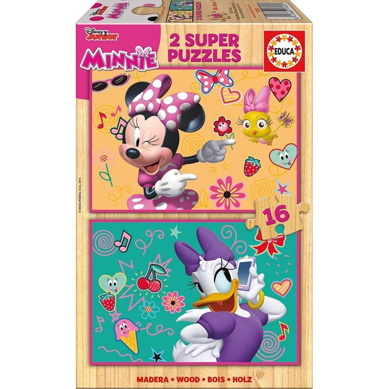 Educa- Minnie Happy Helpers 2 Puzzles...