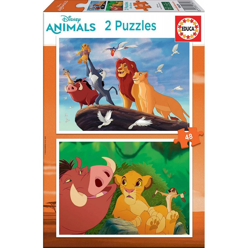 Educa- Rey Leon 2 Puzzles Infantiles...