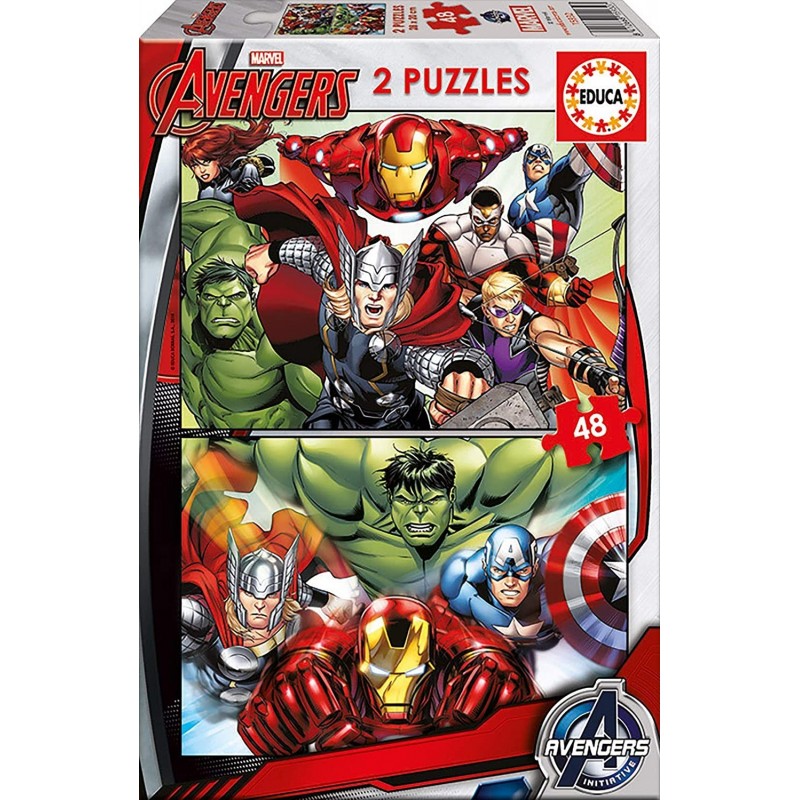 Educa Avengers 2 Puzzles infantiles...