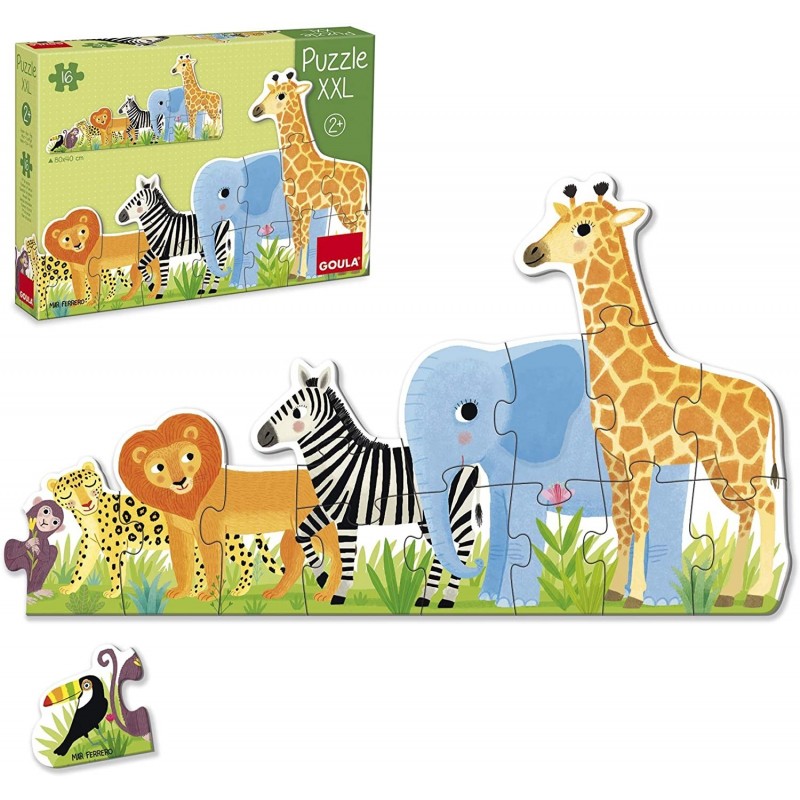 Goula Puzzles infantiles de la Selva...