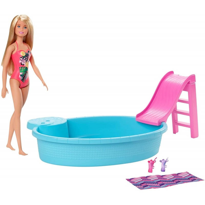 Barbie muñeca rubia de 30 cm con...