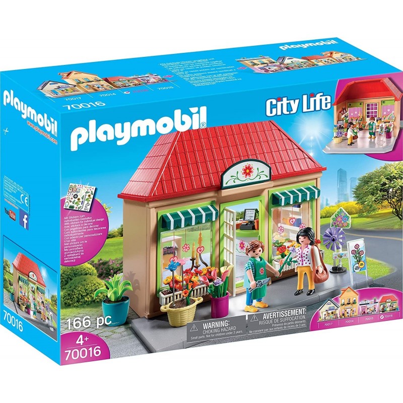 PLAYMOBIL City Life Mi Floristería, A...