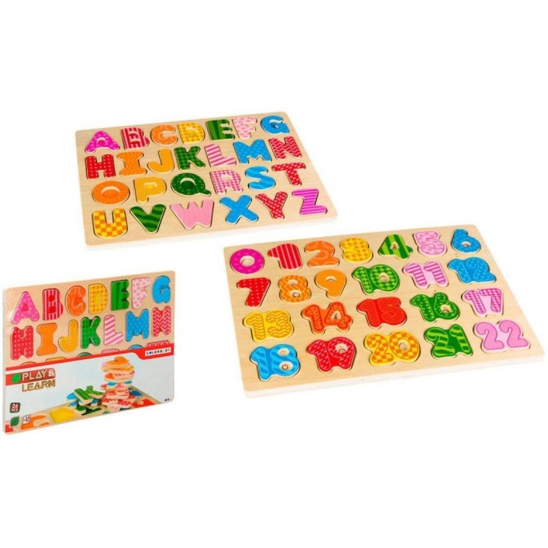 Color Baby- Puzzle Encajes Madera...