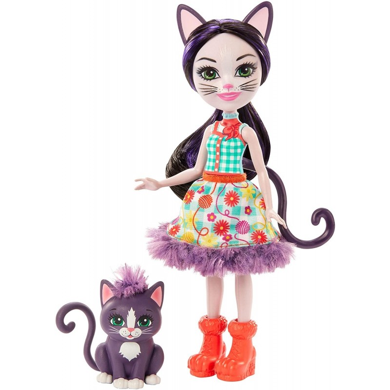 Enchantimals Muñeca Ciesta Cat con...