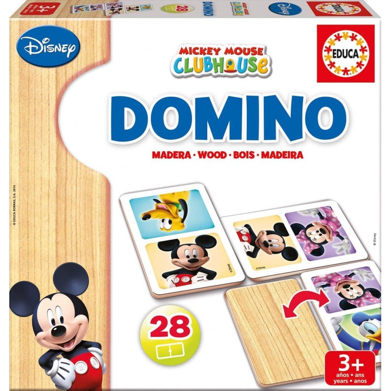 Educa Mickey y Minnie Domino de...