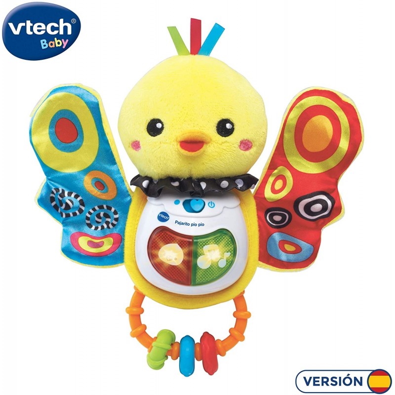 VTech-80-185322 Sonajero Pajarito pío...