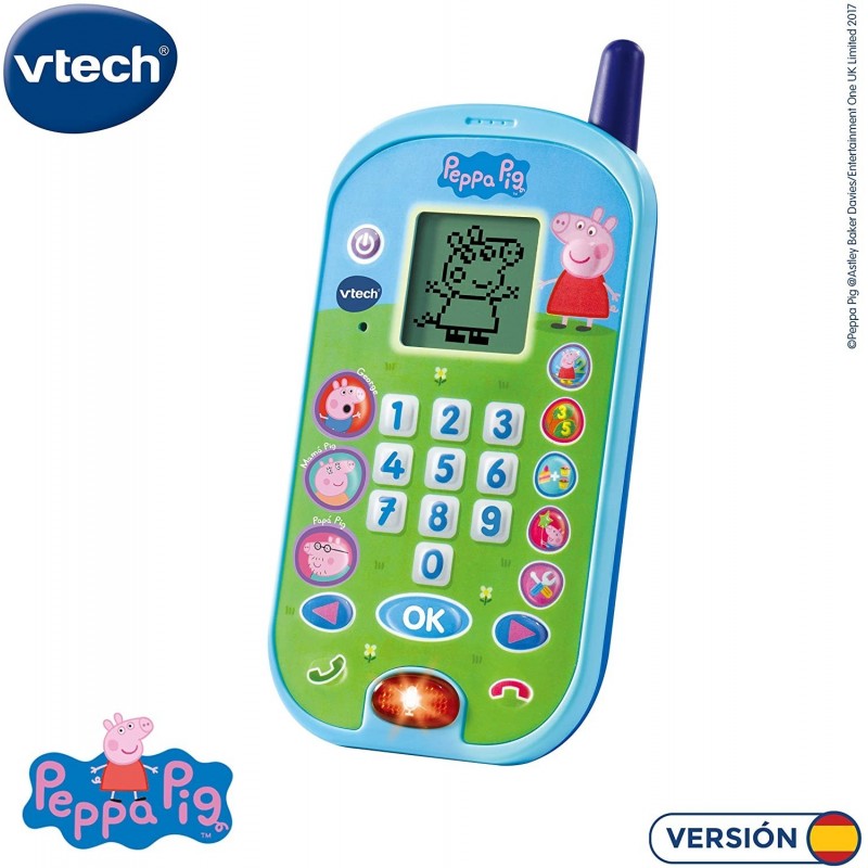 VTech - El teléfono de Peppa Pig,...