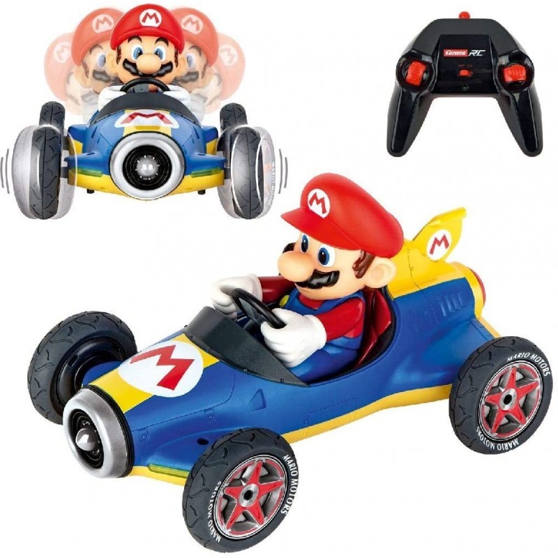 Carrera- 2,4GHz Kart Mach 8, Mario...