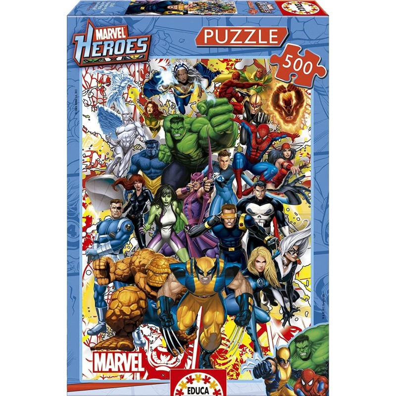 Educa Borras - Serie Marvel, Puzzle...