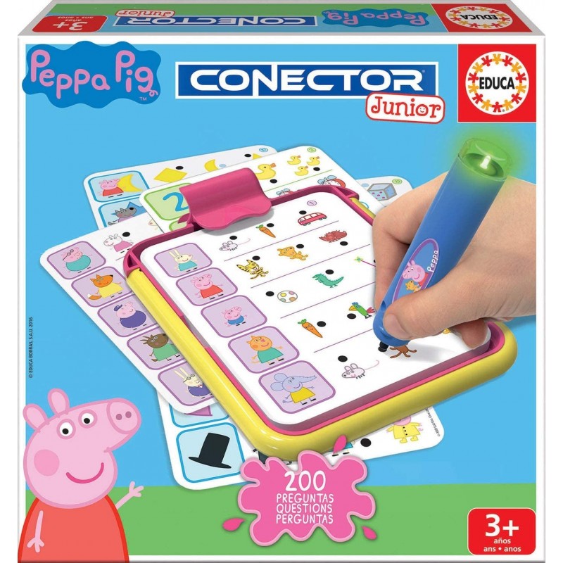 Educa - Conector Junior Peppa Pig:...