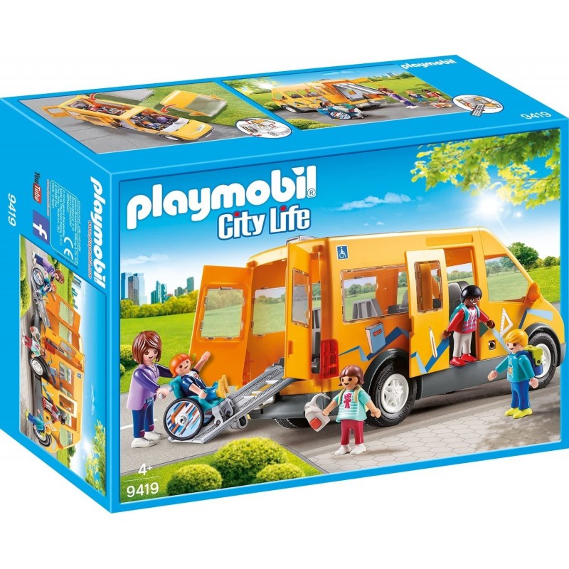 PLAYMOBIL City Life Autobús Escolar,...