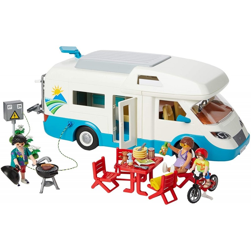 PLAYMOBIL Family Fun Caravana de...