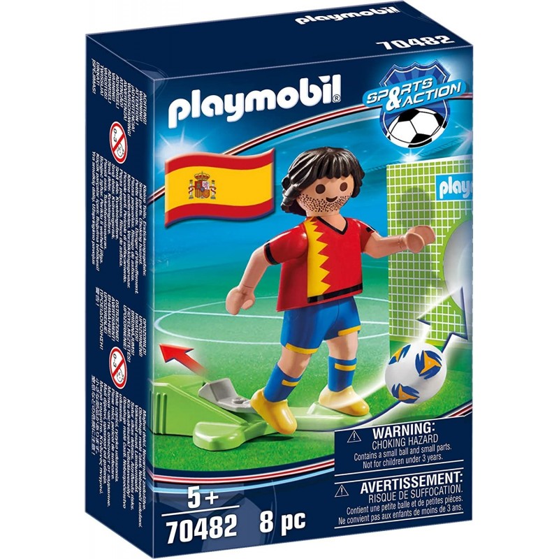 PLAYMOBIL-Jugador de fútbol, España...