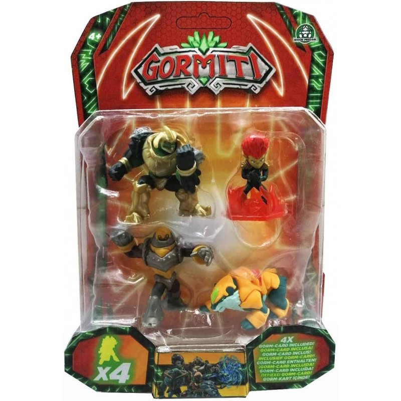 Gormiti -Serie 2 Pack de 4 Figuras de...