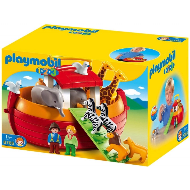 PLAYMOBIL 1.2.3 Arca de Noé Maletín,...