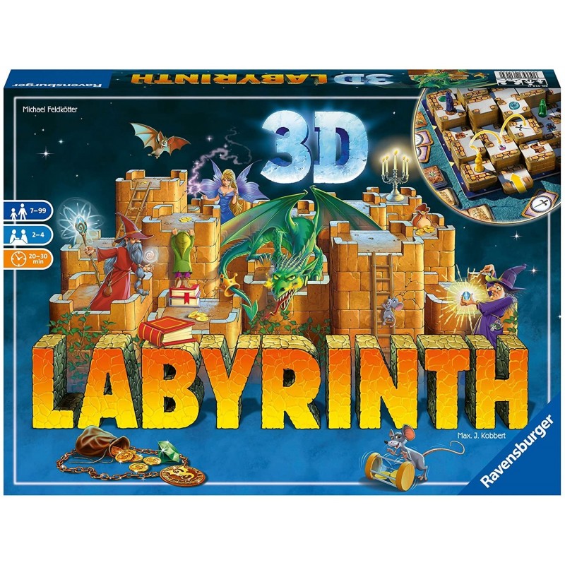 Ravensburger - Labyrinth family 3D...