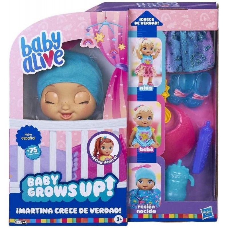 Baby Alive- Martina Crece de Verdad...