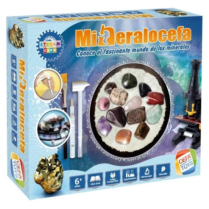 Cefa Toys Juego MINERALOCEFA ¡Conoce...