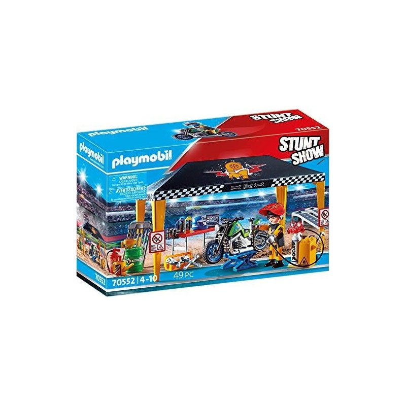 PLAYMOBIL Stuntshow Tienda Taller,...