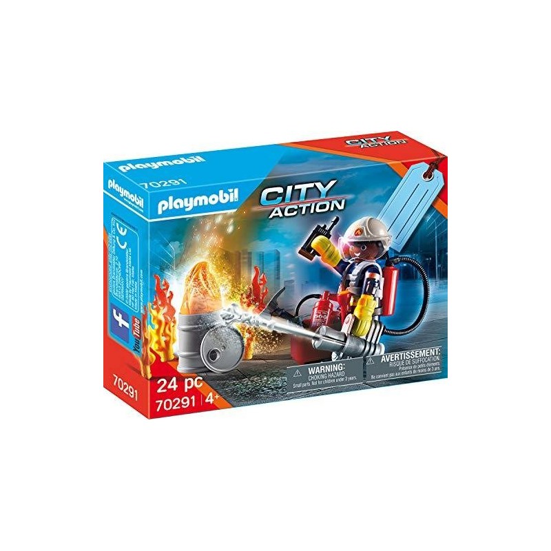 Set Bomberos PLAYMOBIL CYTY ACTION