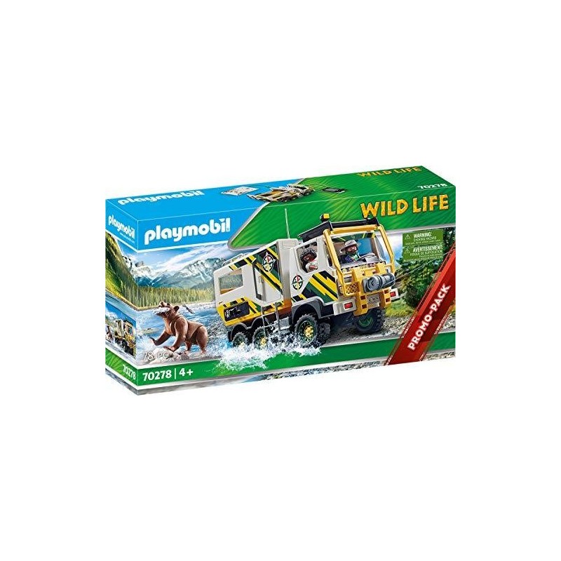 PLAYMOBIL Wild Life 70278 Camión de...