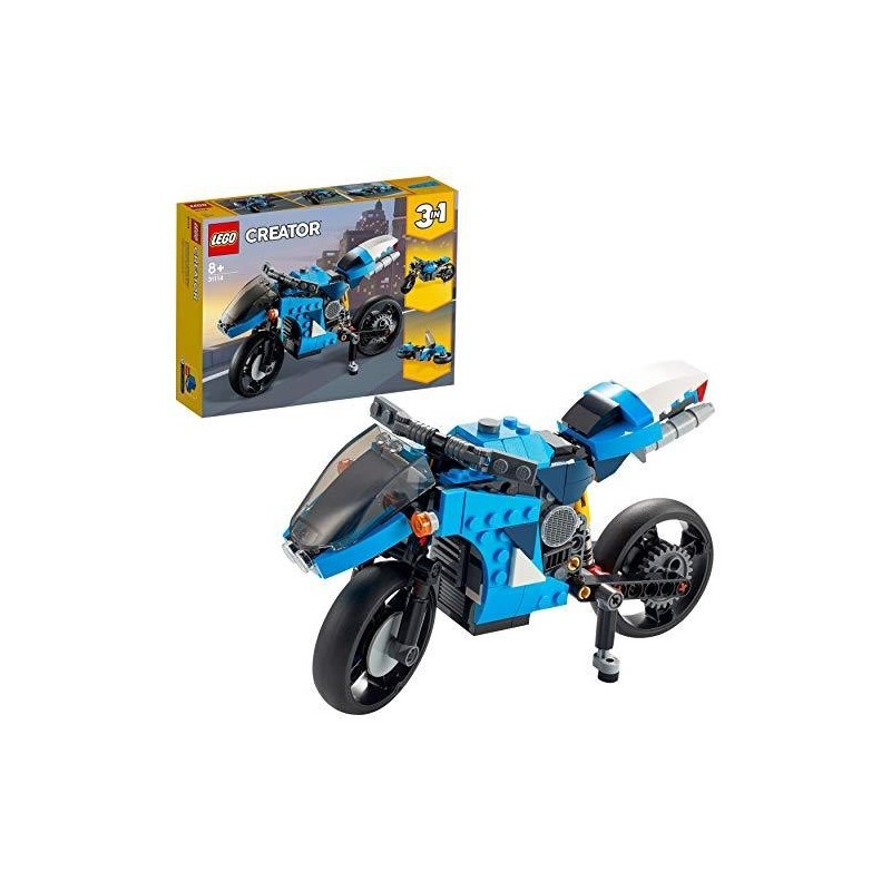 LEGO 31114 Creator 3 en 1 Supermoto,...