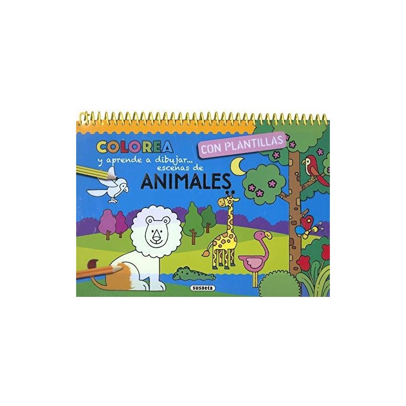 Animales (Colorea y aprende a dibujar...