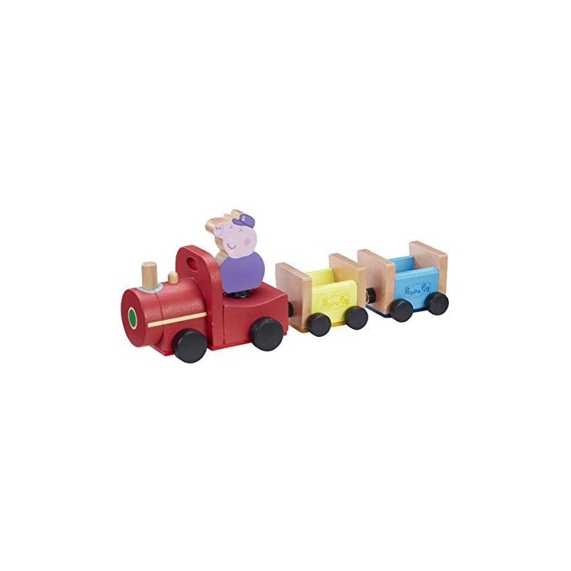 Peppa Pig Tren de Madera Abuelo Pig