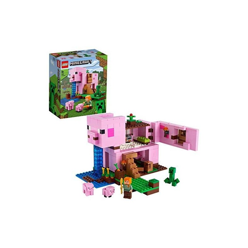 LEGO 21170 Minecraft La Casa-Cerdo,...