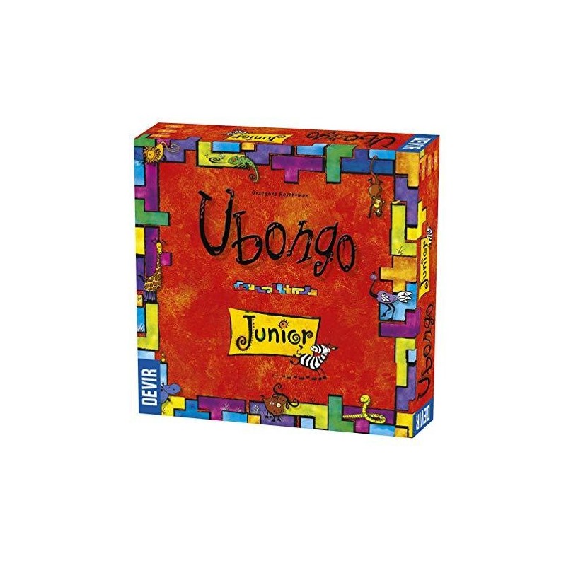 Devir- Ubongo Junior, Multicolor...