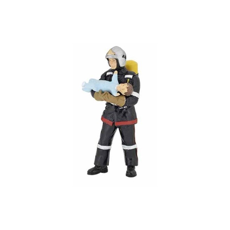 Papo 70003 - Figura de Bombero...