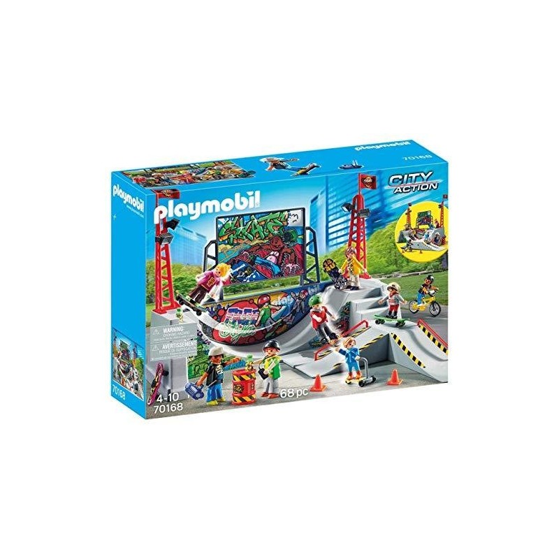 PLAYMOBIL Pista de Skate 70168