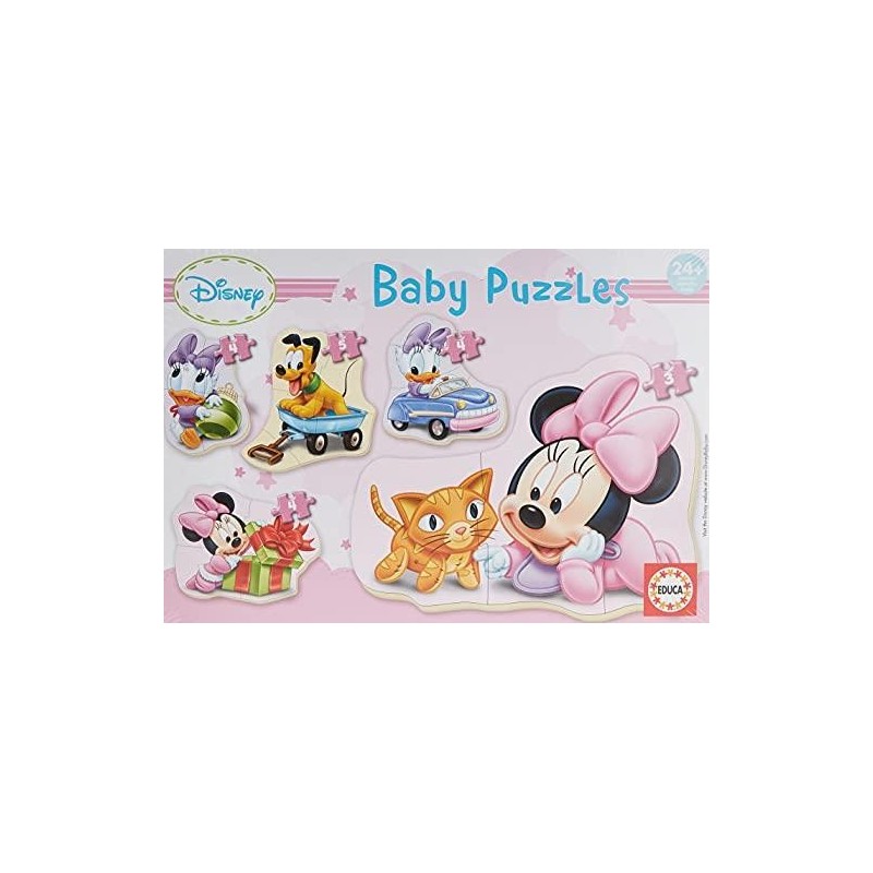 Educa - Baby Minnie Mouse 5 Puzzles...