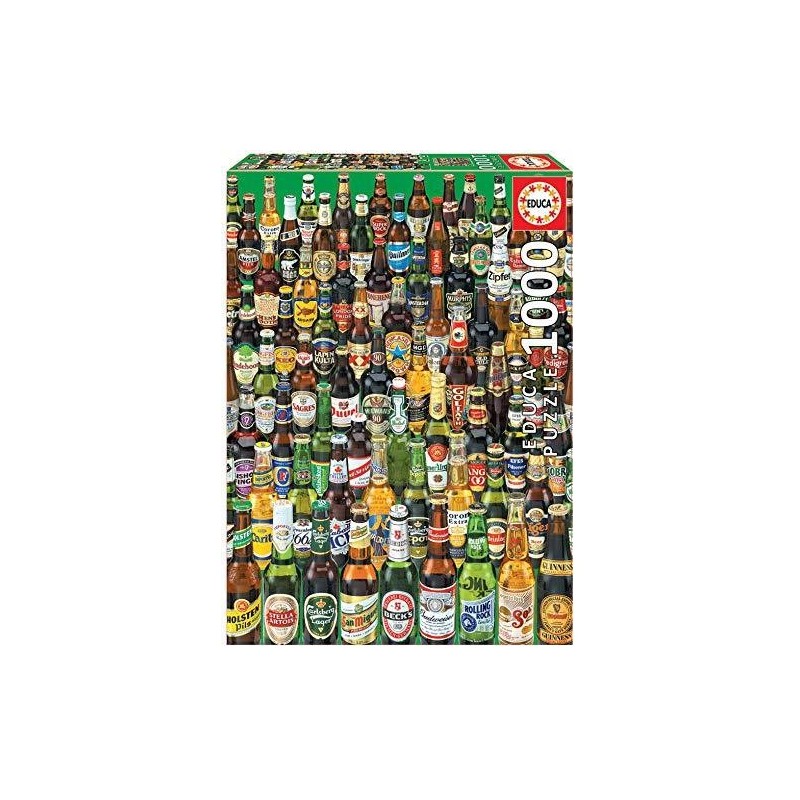 Educa - Cervezas Puzzle, 1000 Piezas,...