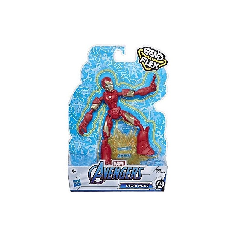 Hasbro- Figura Avengers Bend and Flex...