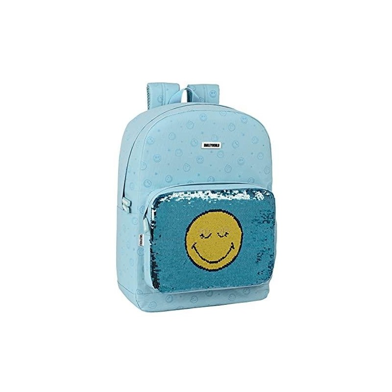 Safta Mochila Escolar de Smiley World...