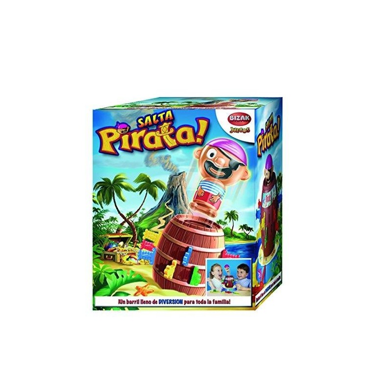 Bizak- Tricky Salta Pirata, Juego de...