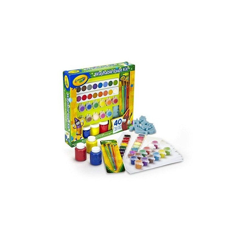 CRAYOLA- Set Pinturas Kids 40 pzas...