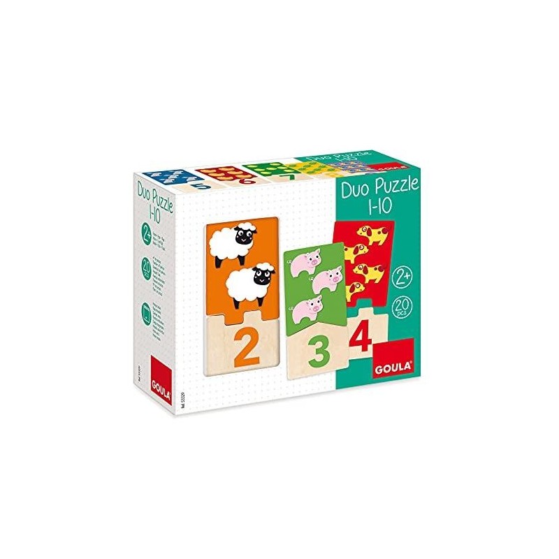 Goula - Duo puzzle 1-10 - Puzzle de...