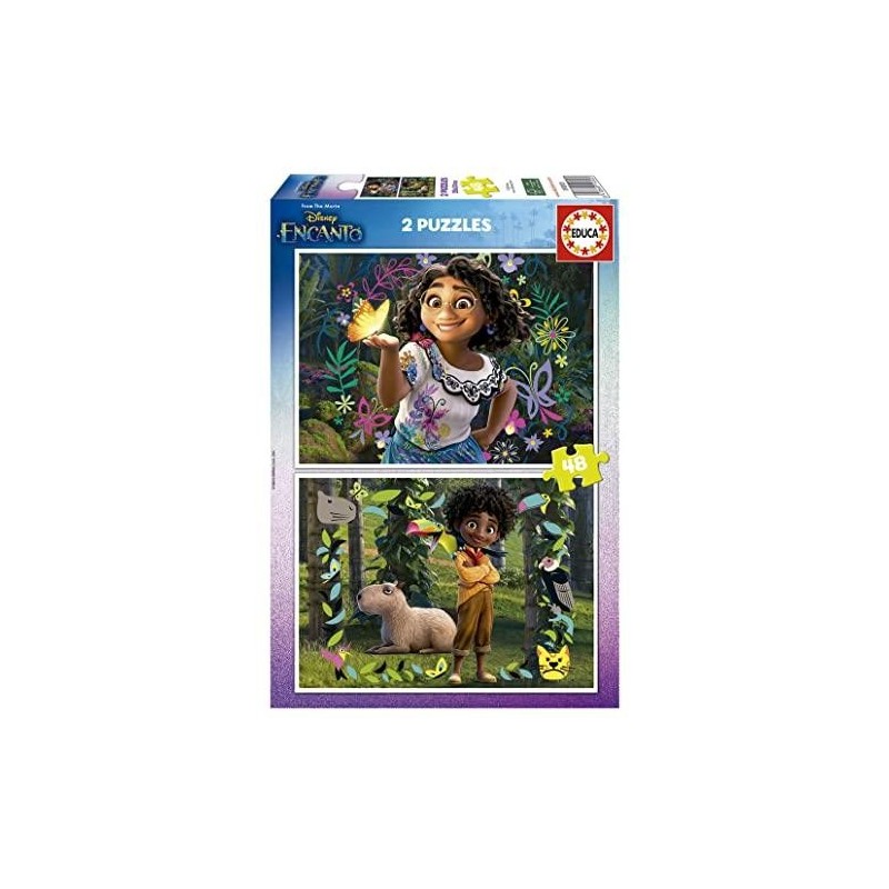 Educa Encanto Disney 2 Puzzles de...