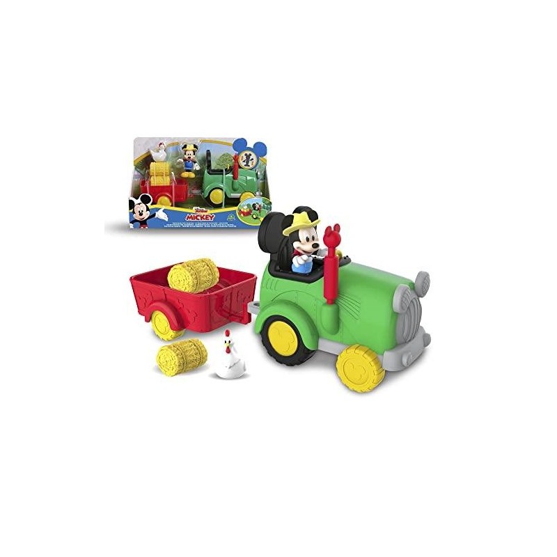 Famosa- Tractor de Mickey, incluye...