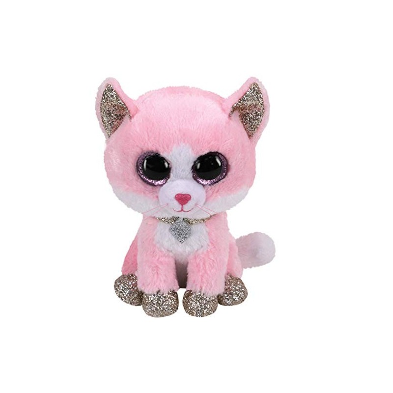 Ty UK Ltd- Fiona Cat Beanie Boo Pink...