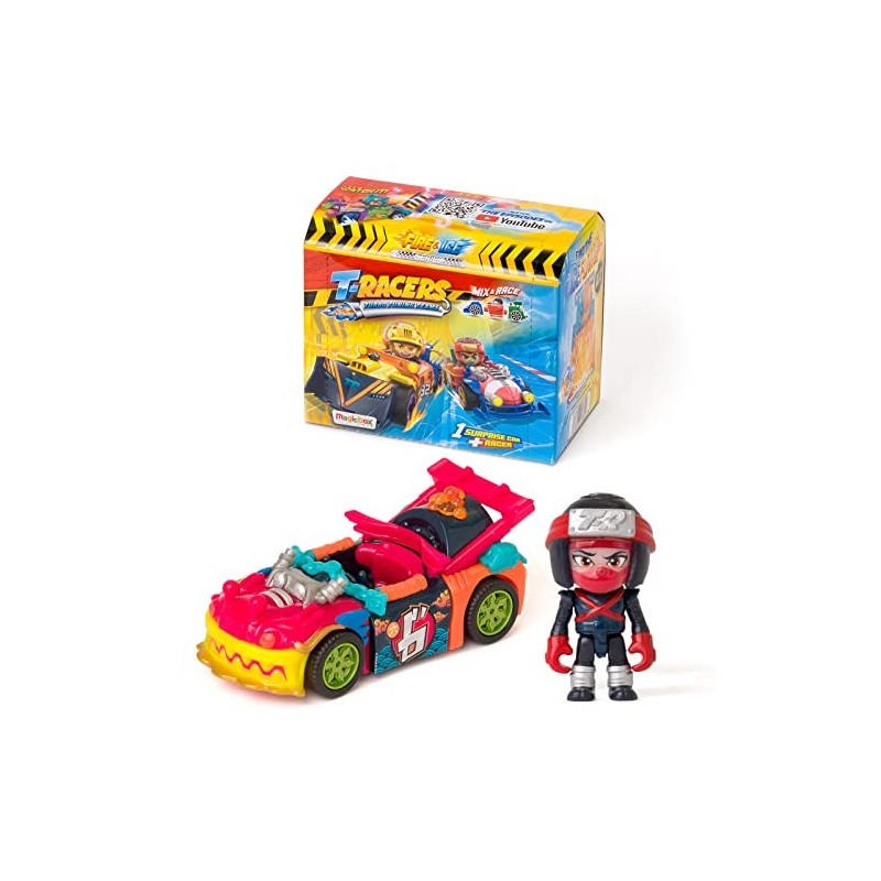 T-RACERS Serie Fire&Ice  Coche y...