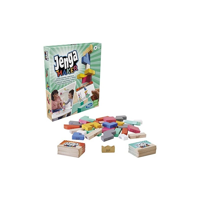 Jenga Maker - Juego de apilar Bloques...