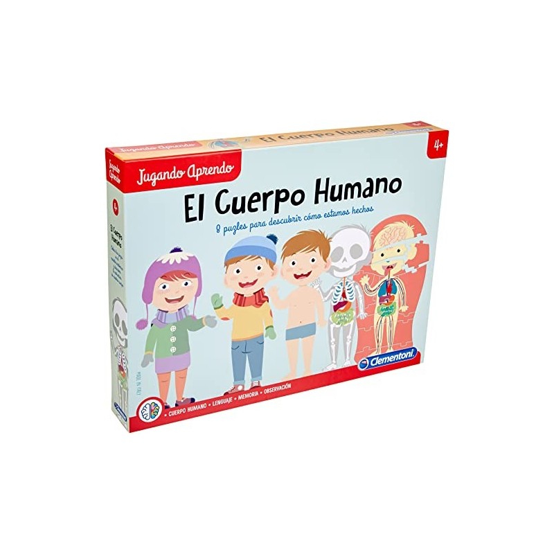 EL CUERPO HUMANO 8 PUZLES